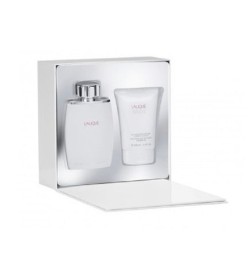 Lalique 棺材 Lalique 白色eau de厕所125 ml +体凝胶100ml  - 男人。
