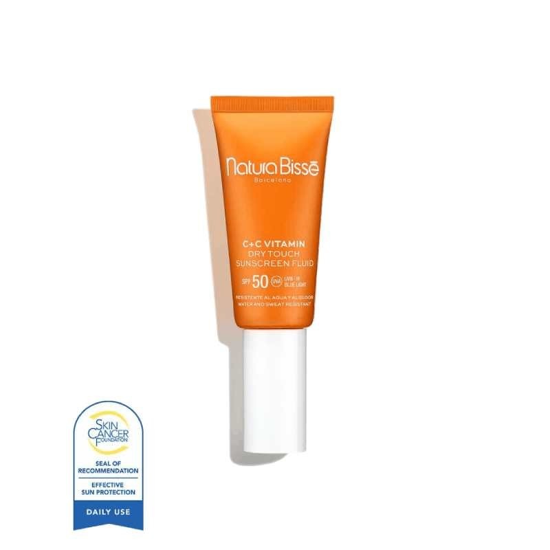 C + C Vitamine Dry Touch Sunscreen Fluid SPF50 30 ml - Natura BISSE - Luxe cosmetica met gratis counseling en verzending!