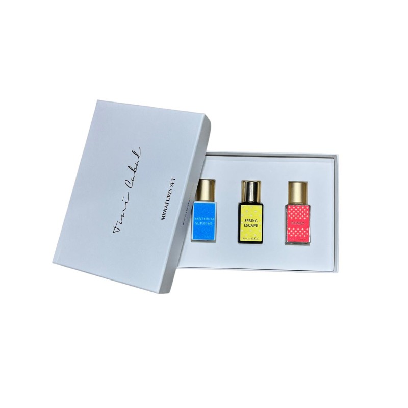Ustaw 3 miniatury 15 ml konfigurowalne - Toni Cabal Darmowa wysyłka!