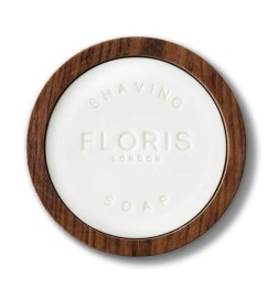 No.89 Sabão de barbear em uma tigela de madeira 100 g - Floris de Londres Frete grátis!