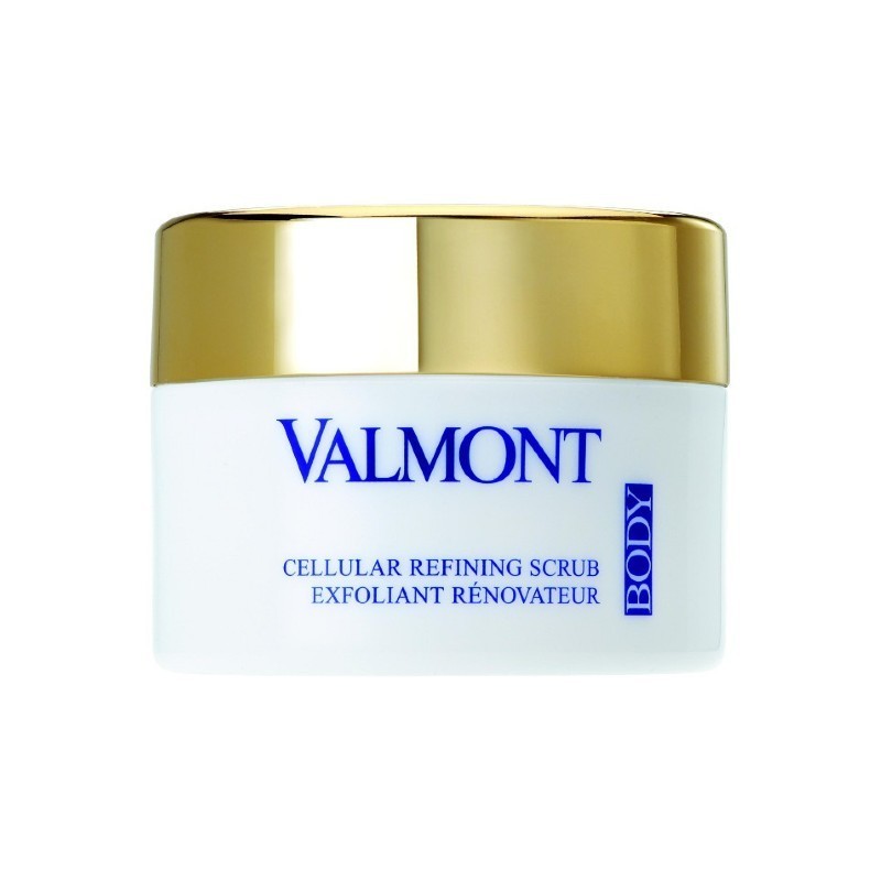 Cellulaire raffinage scrub 200 ml - Valmont - renoverende voedende lichaamscrème.