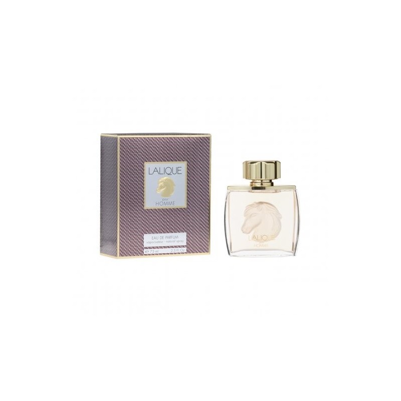Lalique - Lalique Giet Hommes Equus Eau de Parfum Vapo 75 ml - Pittige man.