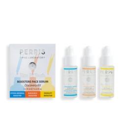 Boosters gezichtsservice Discovery Kit 3 x 10 ml - Perris Swiss Laboratory