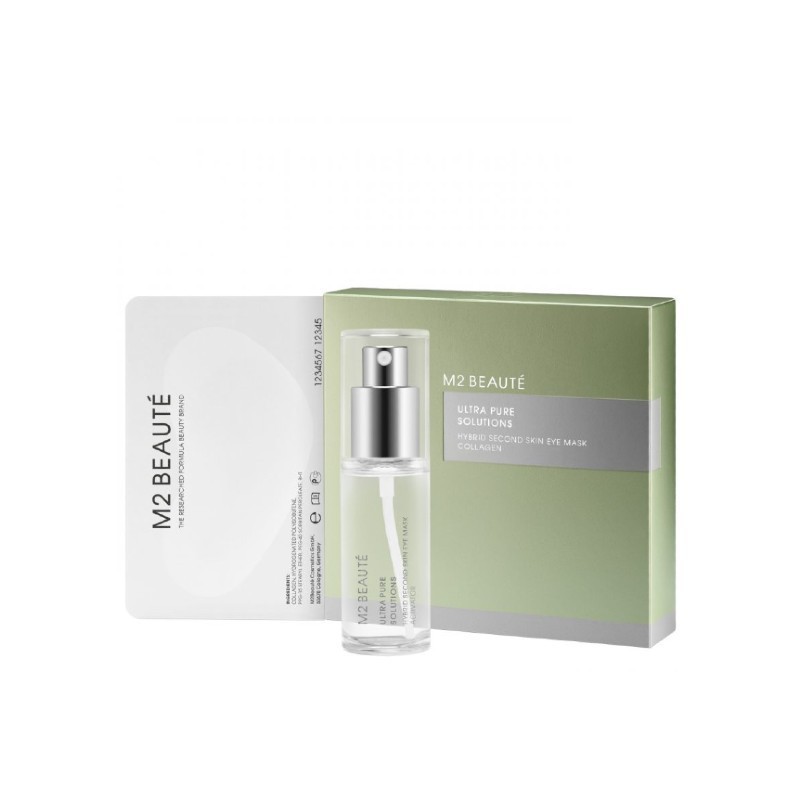 M2 Beauté - Ultra Pure S. Hybrid Second Skin Eye Mask Collagen.